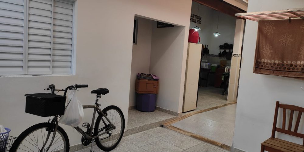 Qintal interno gourmet da casa Porto velho Ilha Comprida