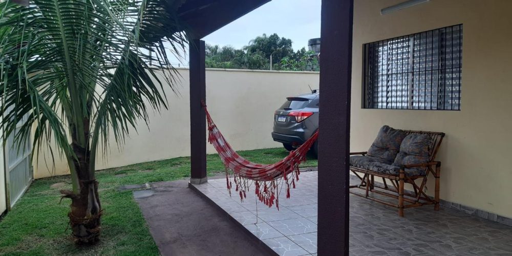 varanda de casa em ilha comprida